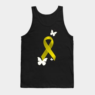 Yellow Ribbon Tank Top